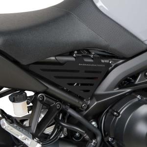 tapas laterales en aluminio barracuda yamaha mt-09 14-18, xsr900 16